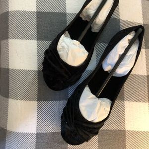 Rocket Dog Crushed Velvet Flats